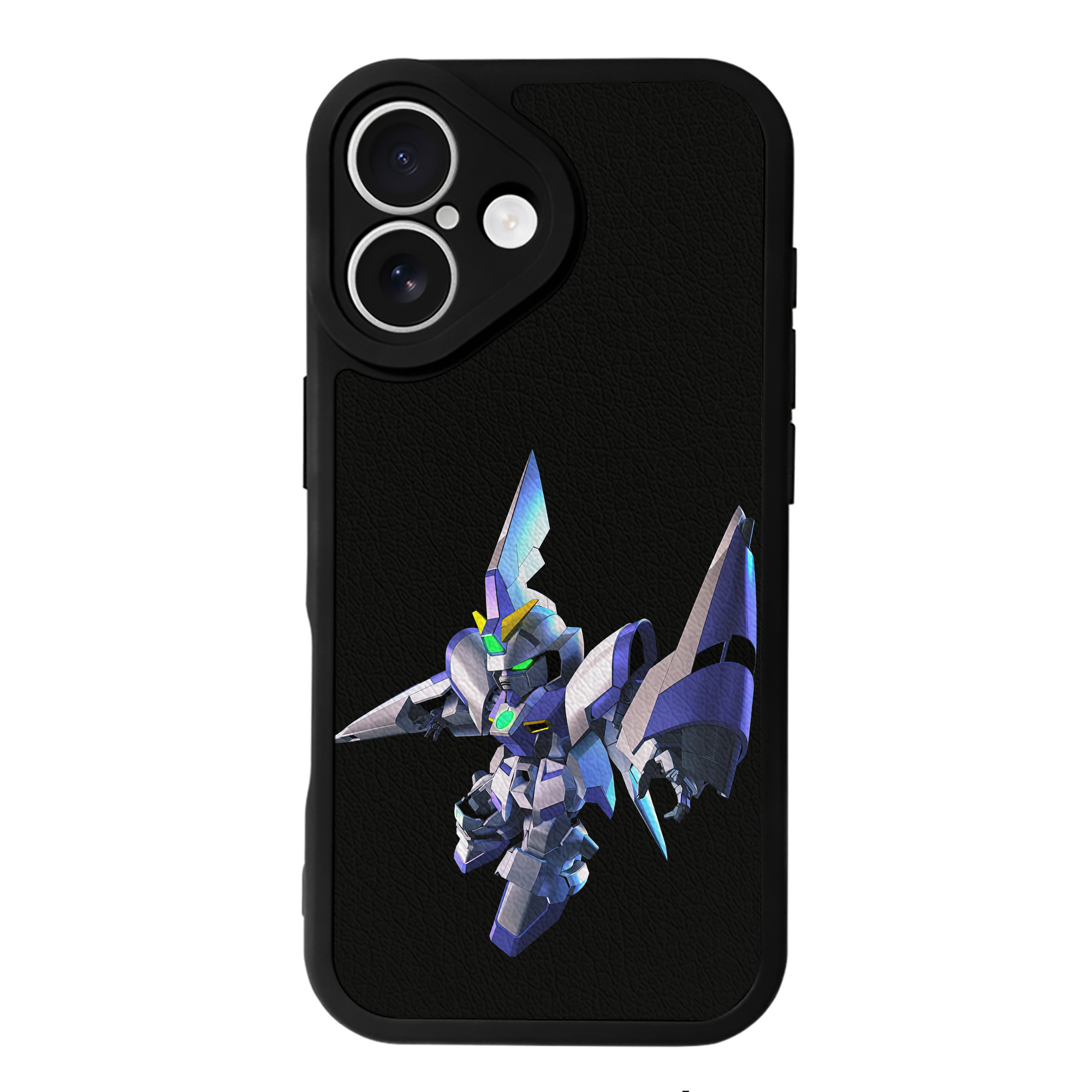 （画像用） 機動戦士ガンダム Mobile Suit Gundam 【iPhone 16シリーズ対応】シリコンスマホケース（レザー調） 材質：シリコン